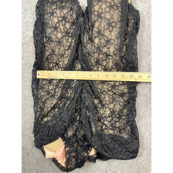 Vintage 1960s Cole of California Swimsuit Bathing Suit One Piece Mesh Ruched 60s - Picture 12 of 14